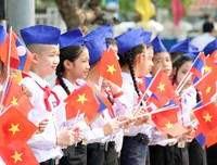 Hình ảnh Chủ tịch nước Võ Văn Thưởng thăm Cộng hòa Dân chủ Nhân dân Lào