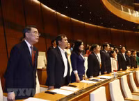 Hình ảnh Quốc hội khóa XV bỏ phiếu bầu Chủ tịch nước nhiệm kỳ 2021-2026