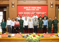 Hình ảnh Tổng Bí thư Nguyễn Phú Trọng chủ trì Hội nghị Quân ủy Trung ương 