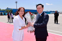 Hình ảnh Chủ tịch Quốc hội Vương Đình Huệ bắt đầu thăm chính thức Cuba