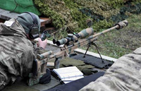 [ẢNH] Lính bắn tỉa Nga với siêu súng T-5000 tại các điểm cao trên Quảng trường Đỏ