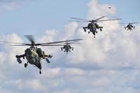 [ẢNH] Dàn trực thăng cực khủng của Nga diễn tập cho ngày 9/5