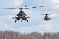 [ẢNH] Dàn trực thăng cực khủng của Nga diễn tập cho ngày 9/5