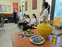 Công an xã Vân Đình: Tận tâm phục vụ, gần dân từ những thủ tục hành chính