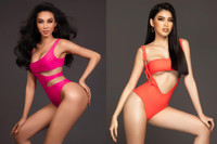 [ẢNH] Sắc vóc 'một chín một mười’ của Á hậu Ngọc Thảo và Thuỳ Tiên - người kế nhiệm Miss Grand Vietnam 2021