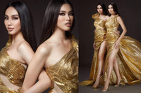 [ẢNH] Sắc vóc 'một chín một mười’ của Á hậu Ngọc Thảo và Thuỳ Tiên - người kế nhiệm Miss Grand Vietnam 2021