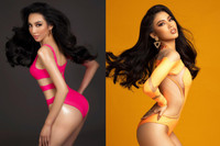 [ẢNH] Sắc vóc 'một chín một mười’ của Á hậu Ngọc Thảo và Thuỳ Tiên - người kế nhiệm Miss Grand Vietnam 2021