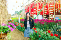 Đường hoa Home Hanoi Xuan 2022 rực rỡ đón du khách ghé thăm