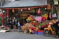 Chợ hoa Hàng Lược rộn ràng đón Tết Nhâm Dần 2022