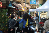 Chợ hoa Hàng Lược rộn ràng đón Tết Nhâm Dần 2022