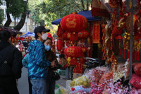 Chợ hoa Hàng Lược rộn ràng đón Tết Nhâm Dần 2022