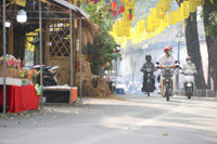 Hòa mình vào không khí đón Tết Nhâm Dần 2022 trên phố bích họa Phùng Hưng