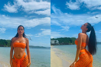 [ẢNH] Vẻ nóng bỏng của 'cô giáo' catwalk tại Hoa hậu Việt Nam 2020 dù đã qua 2 lần sinh nở