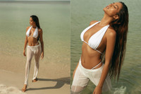 [ẢNH] Vẻ nóng bỏng của 'cô giáo' catwalk tại Hoa hậu Việt Nam 2020 dù đã qua 2 lần sinh nở