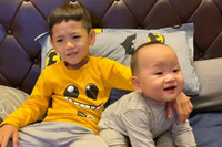 [ẢNH] Vẻ điển trai ‘gây sốt’ của Gia Huy - quý tử đầu lòng nhà Trà My Idol