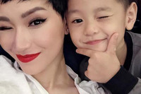 [ẢNH] Vẻ điển trai ‘gây sốt’ của Gia Huy - quý tử đầu lòng nhà Trà My Idol