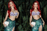 [ẢNH] Sao Việt cực 'hot' đêm Halloween: Chi Pu ‘hoá’ tiên cá, Kỳ Duyên ‘biến’ thành miêu nữ 