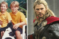 Hình ảnh các 'Avenger' nhà Marvel hồi nhỏ và bây giờ 