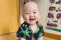 [ẢNH] Vẻ điển trai ‘gây sốt’ của Gia Huy - quý tử đầu lòng nhà Trà My Idol