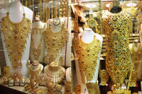 [ẢNH] ‘Lóa mắt’ với chợ vàng ở UAE: Nơi không chỉ bán trang sức mà cả...khẩu trang bằng vàng