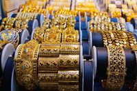 [ẢNH] ‘Lóa mắt’ với chợ vàng ở UAE: Nơi không chỉ bán trang sức mà cả...khẩu trang bằng vàng
