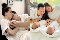 [ẢNH] Loạt biểu cảm ‘đốn tim’ của cặp song sinh nhà Hồ Ngọc Hà - Kim Lý và các quý tử nhà sao Việt