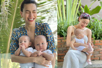 [ẢNH] Loạt biểu cảm ‘đốn tim’ của cặp song sinh nhà Hồ Ngọc Hà - Kim Lý và các quý tử nhà sao Việt