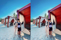 [ẢNH] Sao Việt chuộng mốt bikini khoét hông, xẻ cao khoe 3 vòng nóng bỏng