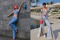 [ẢNH] Sao Việt chuộng mốt bikini khoét hông, xẻ cao khoe 3 vòng nóng bỏng