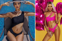 [ẢNH] Sao Việt chuộng mốt bikini khoét hông, xẻ cao khoe 3 vòng nóng bỏng