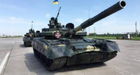 Đoàn chiến tăng quốc bảo T-80BV của Ukraine rầm rập tiến về Kherson
