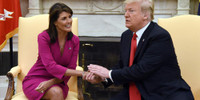 Cựu đại sứ Mỹ tại LHQ Nikki Haley tranh cử ghế tổng thống, đối đầu với ông Trump
