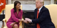 Cựu đại sứ Mỹ tại LHQ Nikki Haley tranh cử ghế tổng thống, đối đầu với ông Trump
