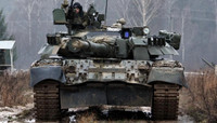 Xe tăng huyền thoại trang bị cho lực lượng đặc biệt được Nga điều tới biên giới Ukraine