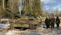 Xe tăng huyền thoại trang bị cho lực lượng đặc biệt được Nga điều tới biên giới Ukraine