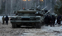 Xe tăng huyền thoại trang bị cho lực lượng đặc biệt được Nga điều tới biên giới Ukraine