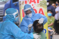 [ẢNH] Biến thể SARS-CoV-2 ghi nhận lần đầu tại Việt Nam từng xuất hiện ở đâu? 