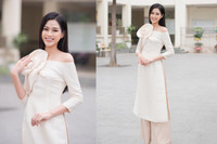 [ẢNH] Dàn Hoa hậu đọ sắc 'một chín một mười' với áo dài Tết Tân Sửu 2021