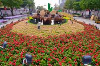 [ẢNH] Linh vật trâu hiện diện trong đời sống văn hoá Tết Tân Sửu các địa phương