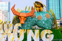 [ẢNH] Linh vật trâu hiện diện trong đời sống văn hoá Tết Tân Sửu các địa phương