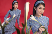 [ẢNH] Dàn Hoa hậu đọ sắc 'một chín một mười' với áo dài Tết Tân Sửu 2021