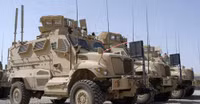Xe bọc thép kháng mìn tốt nhất của Mỹ được Taliban tận dụng diễu hành