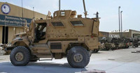 Xe bọc thép kháng mìn tốt nhất của Mỹ được Taliban tận dụng diễu hành