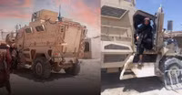 Xe bọc thép kháng mìn tốt nhất của Mỹ được Taliban tận dụng diễu hành