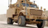 Xe bọc thép kháng mìn tốt nhất của Mỹ được Taliban tận dụng diễu hành