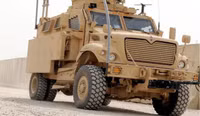 Xe bọc thép kháng mìn tốt nhất của Mỹ được Taliban tận dụng diễu hành