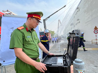 Hơn 800 người tham gia diễn tập PCCC và CNCH tại Công ty TNHH TOTO Việt Nam