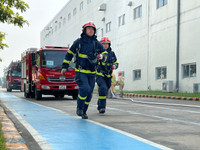 Hơn 800 người tham gia diễn tập PCCC và CNCH tại Công ty TNHH TOTO Việt Nam