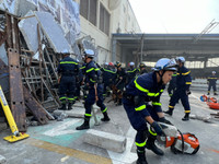 Hơn 800 người tham gia diễn tập PCCC và CNCH tại Công ty TNHH TOTO Việt Nam