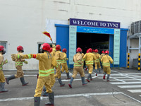 Hơn 800 người tham gia diễn tập PCCC và CNCH tại Công ty TNHH TOTO Việt Nam